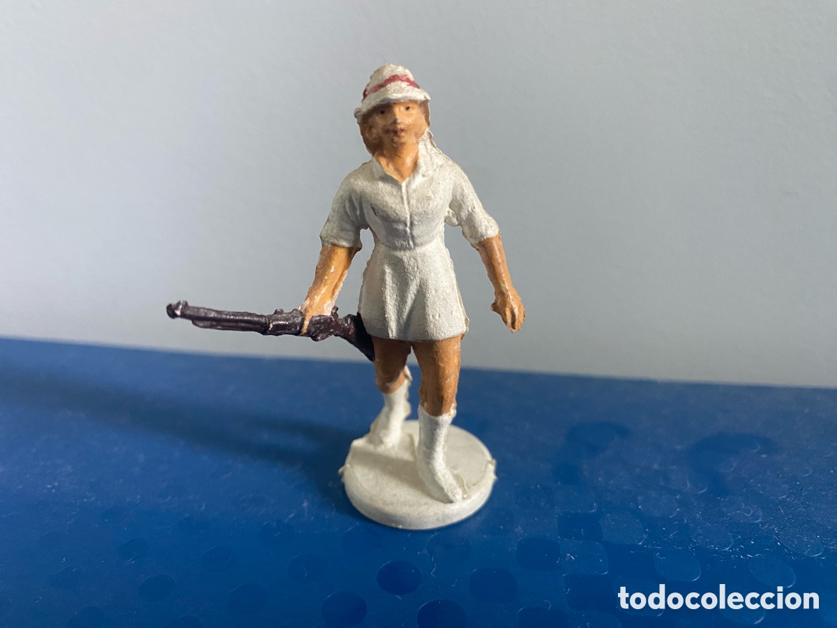 Figuras de goma y PVC: Cazadora exploradora safari gama