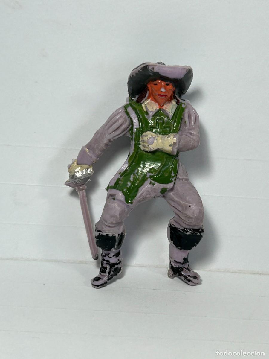 Figuras de goma y PVC: FIGURA DE PLASTICO MOSQUETERO DE JECSAN