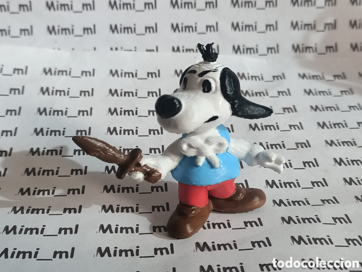 Figuras de goma y PVC: Figura hijo Dartacan en impresi&oacute;n 3d pintada a mano darta&ntilde;an inspirada en star toys