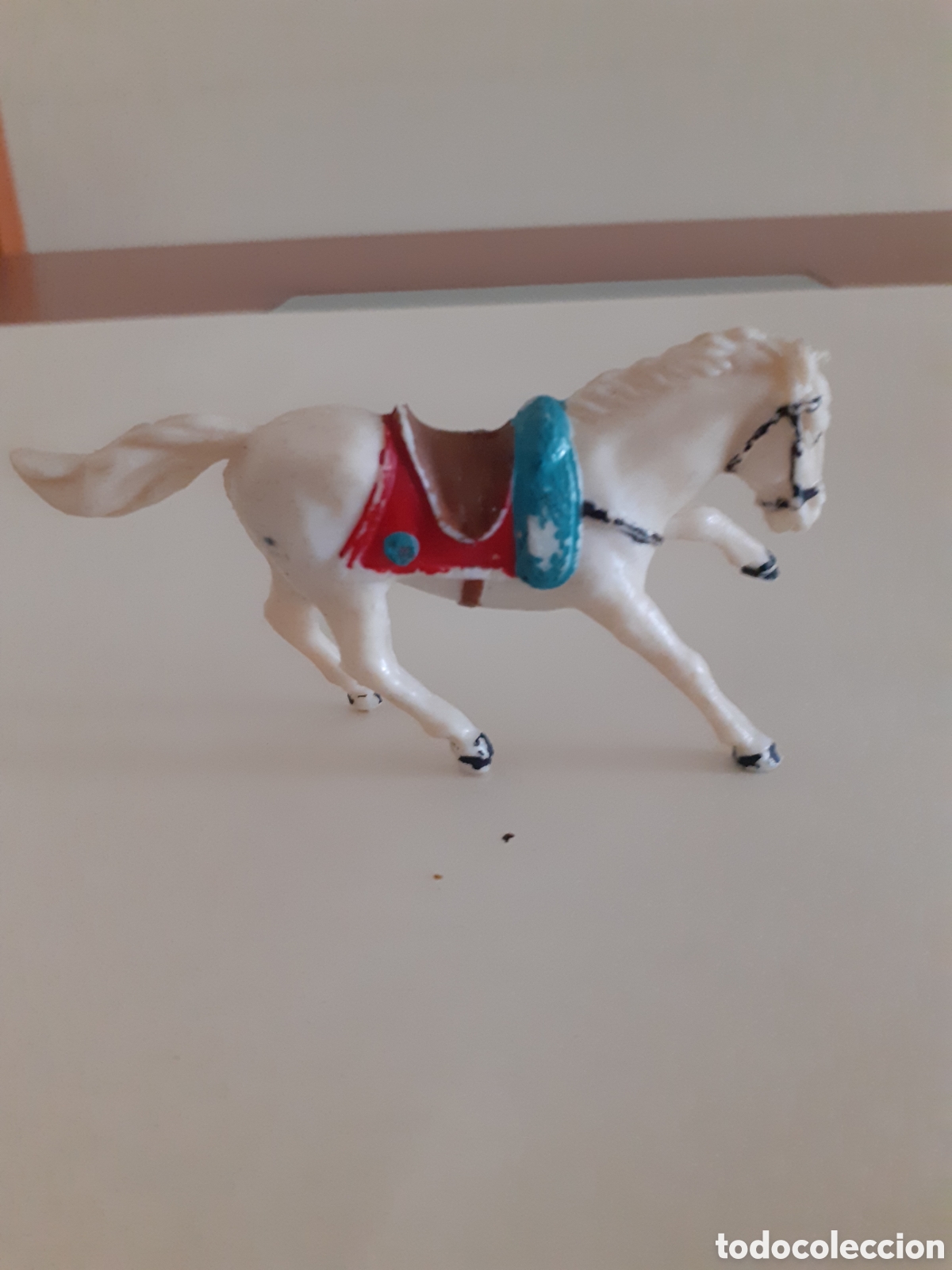 Figuras de goma y PVC: FIGURA CABALLO BLANCO GUERRAS NAPOLEONICAS INDEPENDENCIA REAMSA,PECH,JECSAN