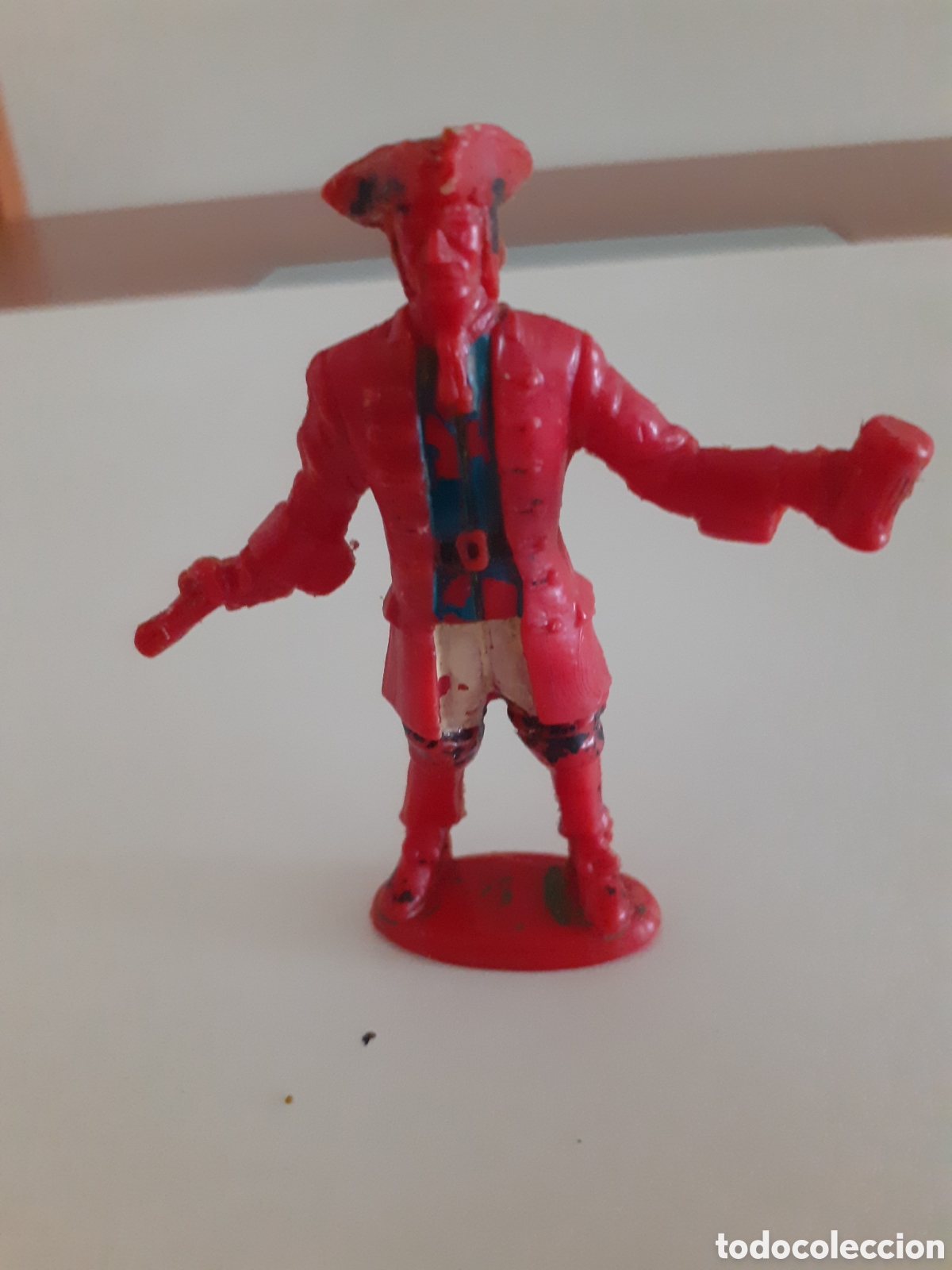 Figuras de goma y PVC: FIGURA PLASTICO PIRATA O CORSARIO TIPO REAMSA JECSAN,PECH
