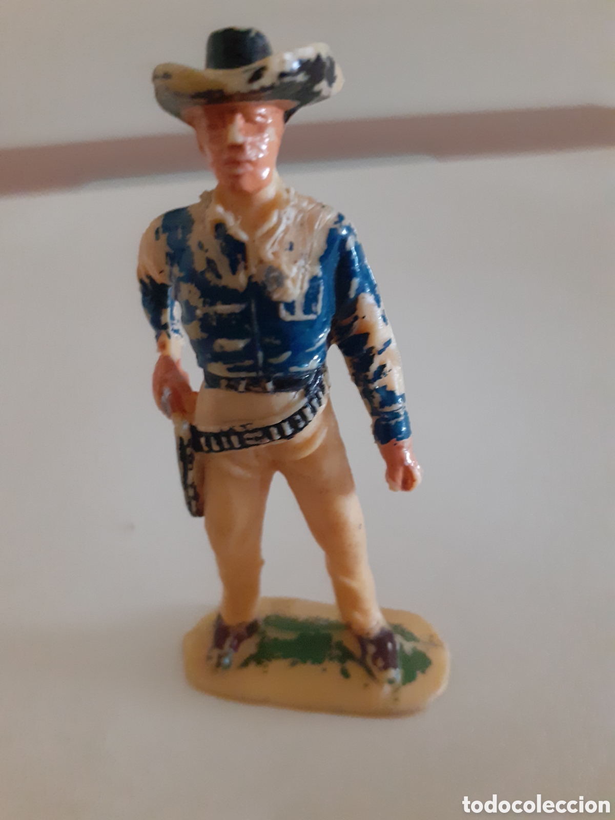 Figuras de goma y PVC: FIGURA PLASTICO VAQUERO PALADINES DEL OESTE COMANSI,JECSAN,REAMSA