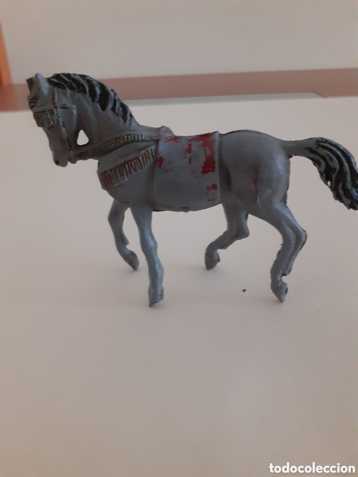 Figuras de goma y PVC: FIGURA PLASTICO CABALLO CIRCO JECSAN,REAMSA,PECH