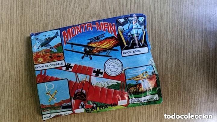 Figuras de goma y PVC: MONTAPLEX MONTAMAN SOBRE CERRADO --- EXTRA 16