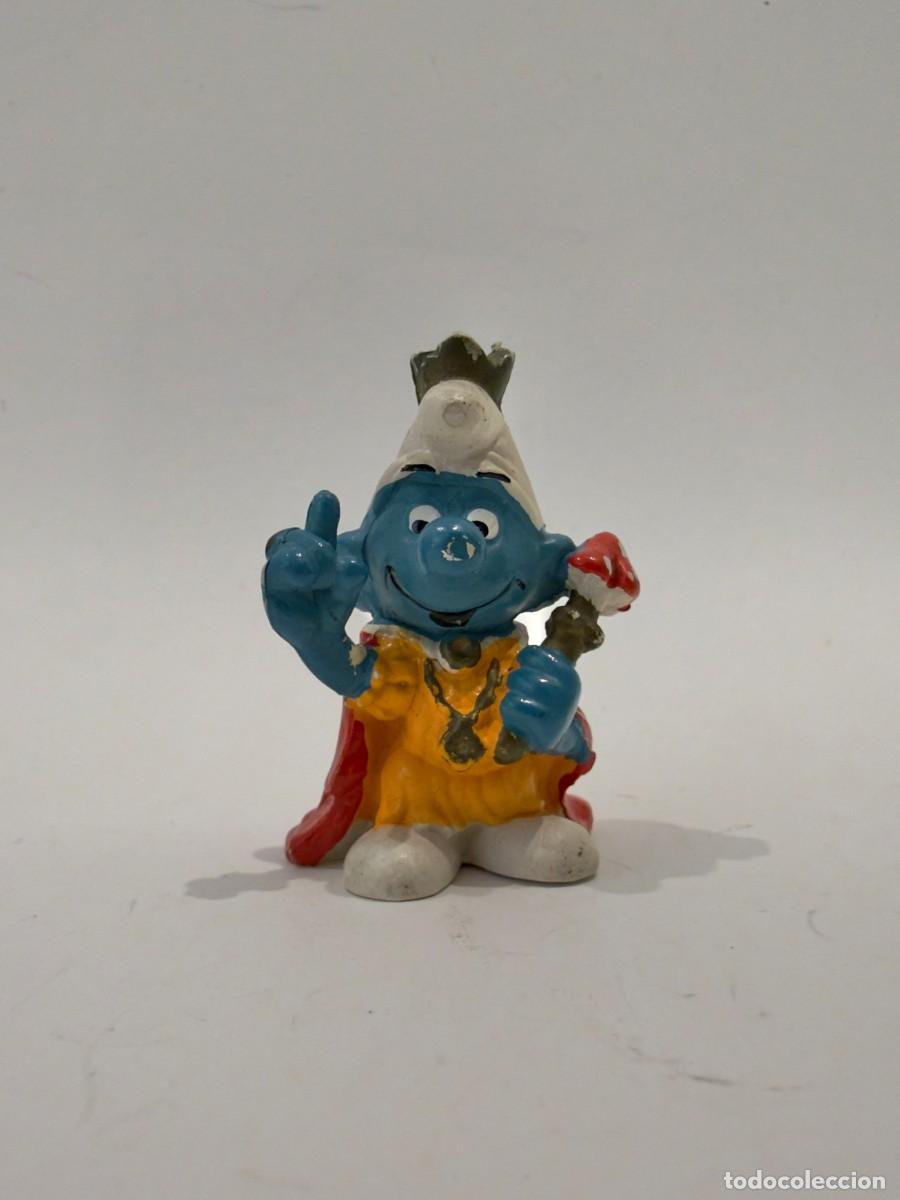 Figuras de goma y PVC: Pitufo Rey No T&oacute;xico Comics Spain
