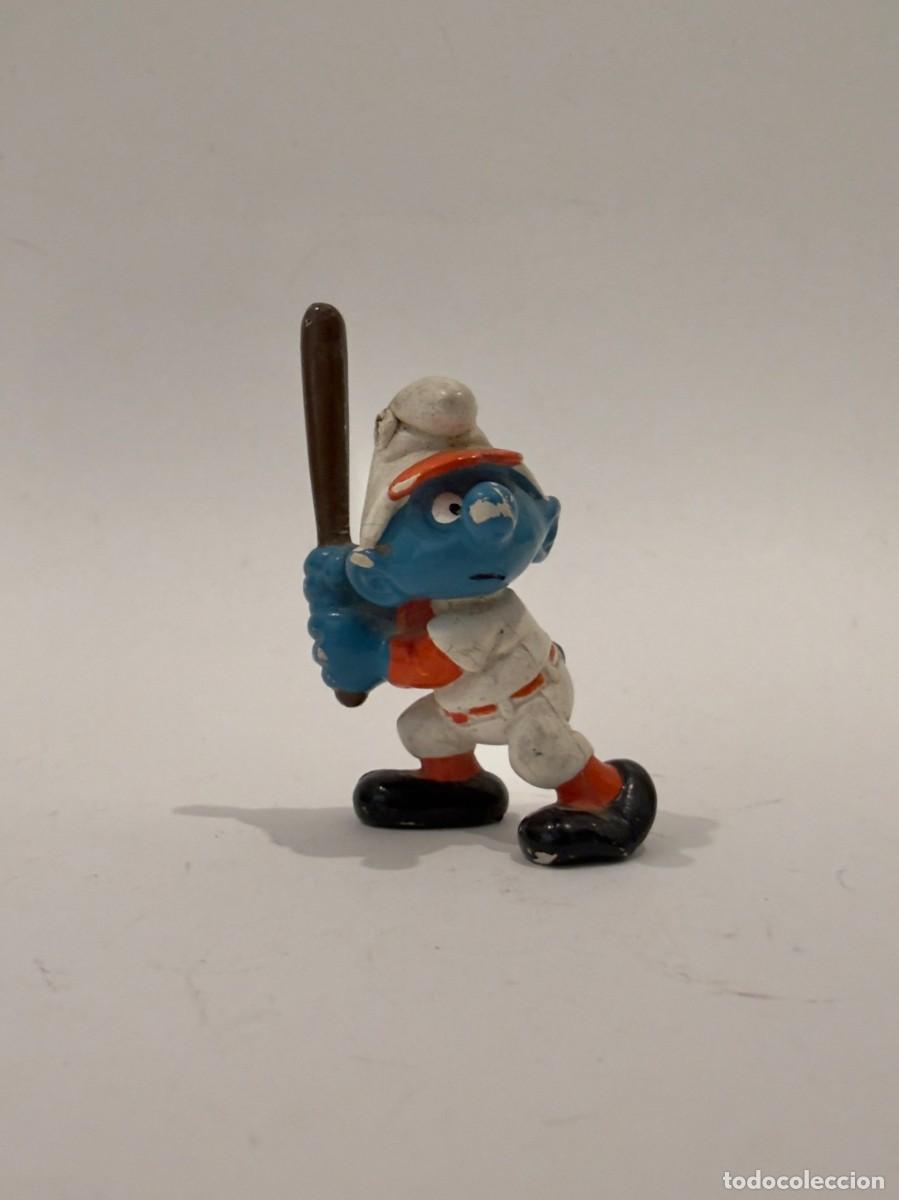 Figuras de goma y PVC: Pitufo Beisbol No T&oacute;xico Comics Spain