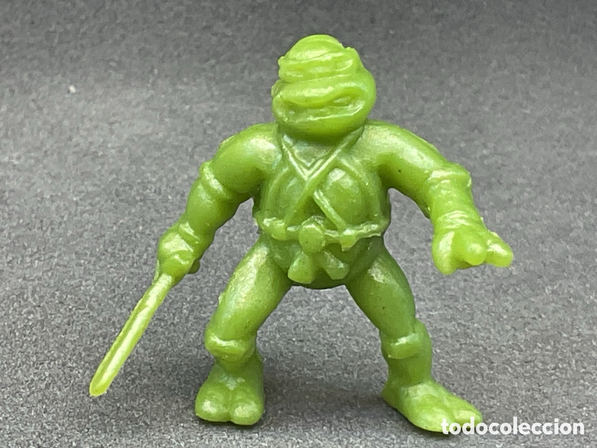 Figuras de goma y PVC: Antigua Figurita de las Tortugas Ninja. Yolanda. Mirage Studios.