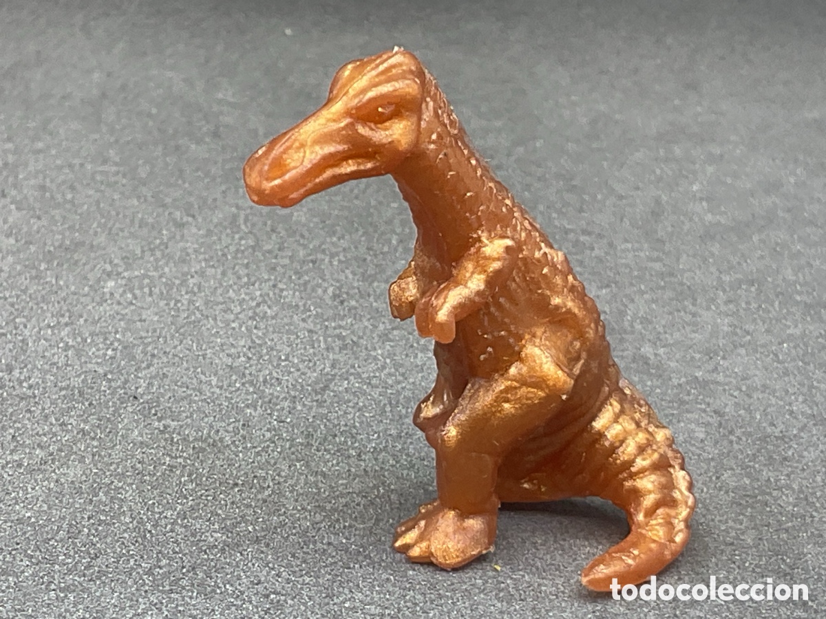 Figuras de goma y PVC: Antigua Figurita de la Serie Mini Dinosaurios. Promocionales de los Chicles Dunkin.