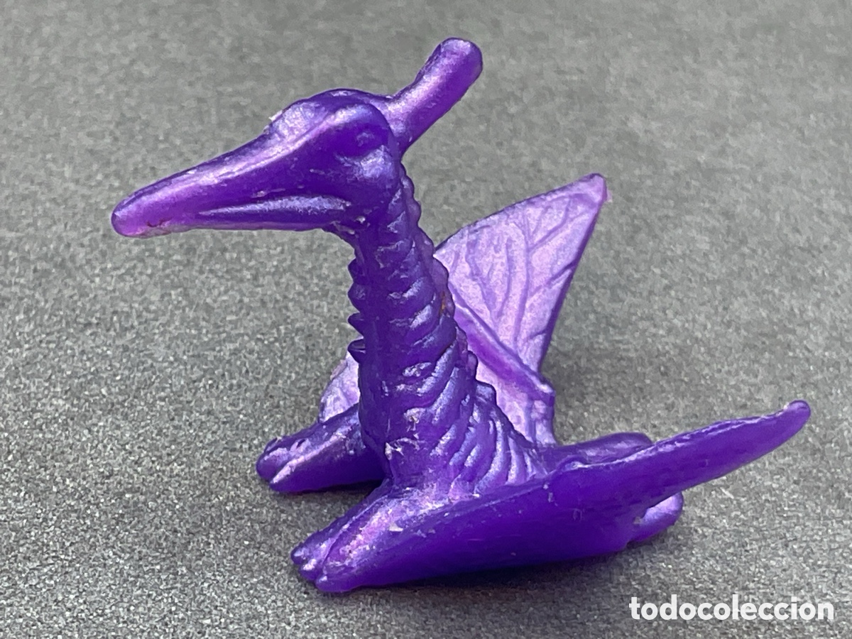 Figuras de goma y PVC: Antigua Figurita de la Serie Mini Dinosaurios. Promocionales de los Chicles Dunkin.