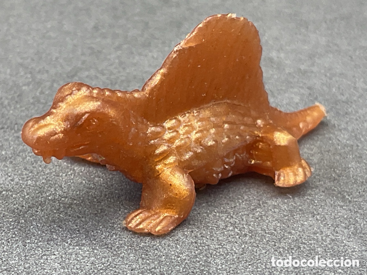 Figuras de goma y PVC: Antigua Figurita de la Serie Mini Dinosaurios. Promocionales de los Chicles Dunkin.