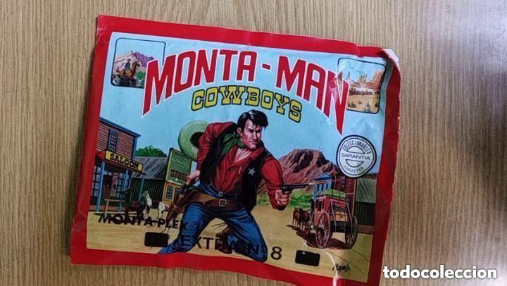 Figuras de goma y PVC: MONTAPLEX MONTAMAN SOBRE BORDES ROJOS CERRADO - EXTRA 8