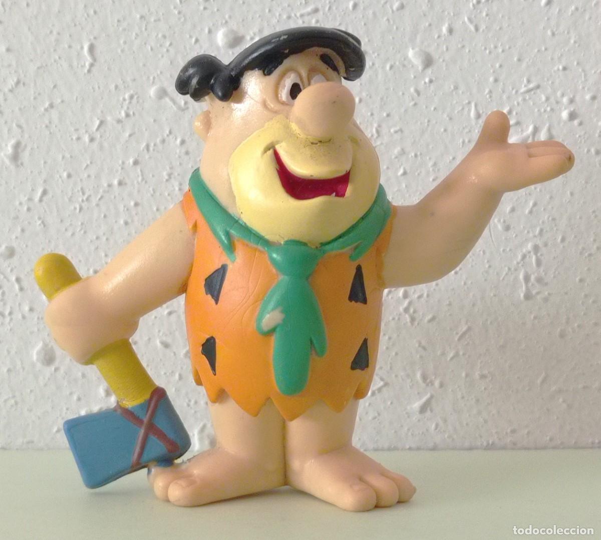 Figuras de goma y PVC: FIGURA DE GOMA. PEDRO PICAPIEDRA (LOS PICAPIEDRA - HANNA BARBERA) (MINILAND SPAIN 1990)