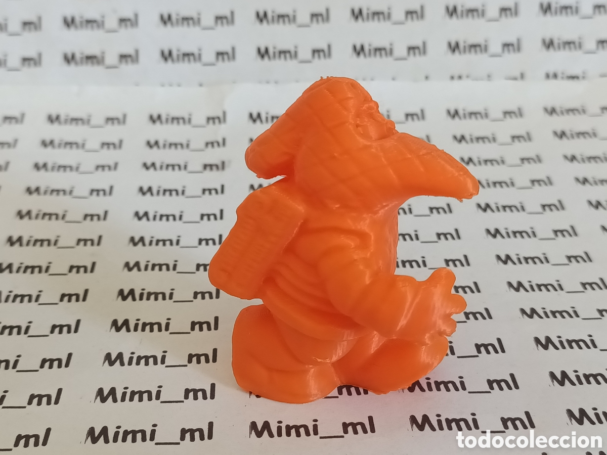 Figuras de goma y PVC: Figura ladr&oacute;n Duckula Patula en impresora 3d
