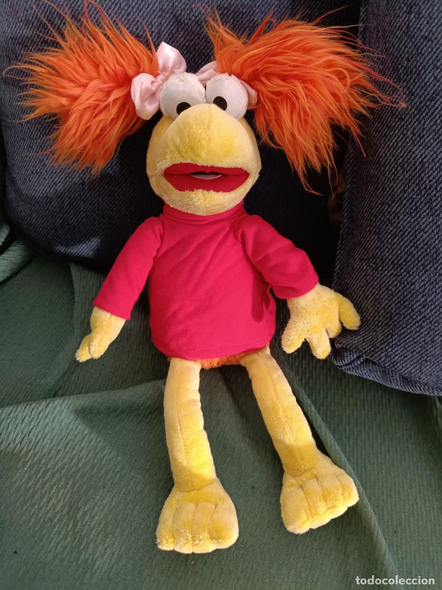 Figuras de goma y PVC: Fraggle Rosi. Peluche sobre 40 cm. de altura. Mu&ntilde;eco. Buen estado.