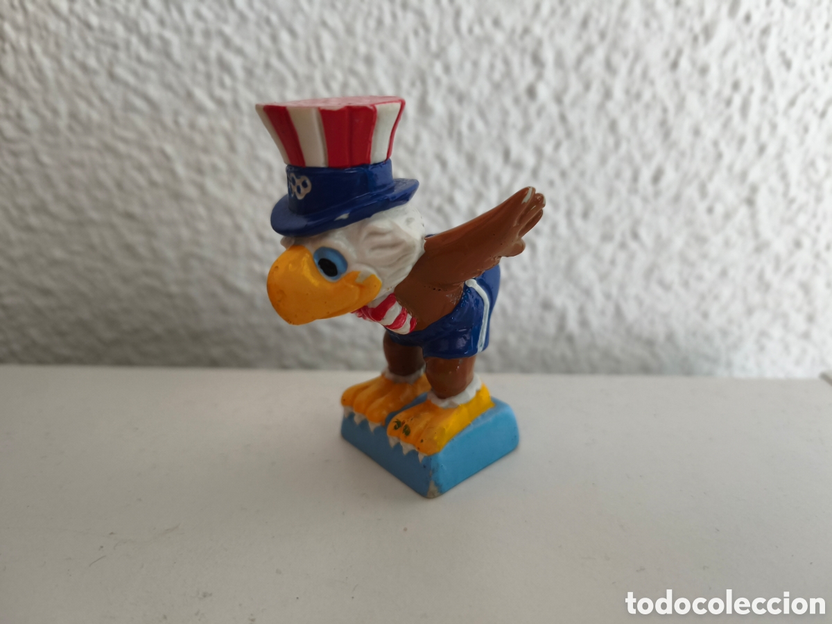 Figuras de goma y PVC: AGUILA SAM MASCOTA JUEGOS OL&Iacute;MPICOS LOS &Aacute;NGELES 1984