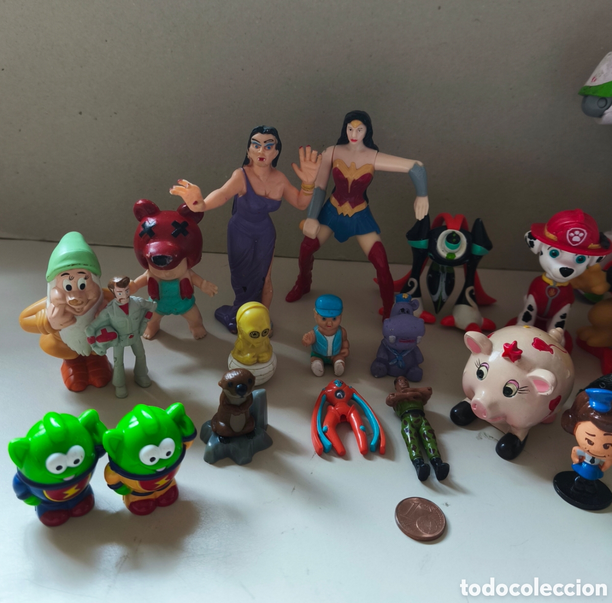 Figuras de goma y PVC: LOTE DE MU&Ntilde;ECOS VINTAGE - Foto 4