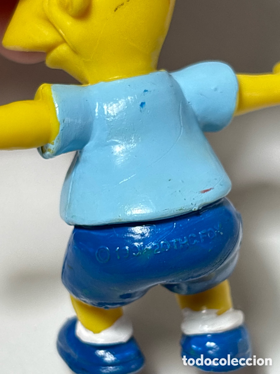 Figuras de goma y PVC: Lote de figuras PVC Los Simpson - Foto 2