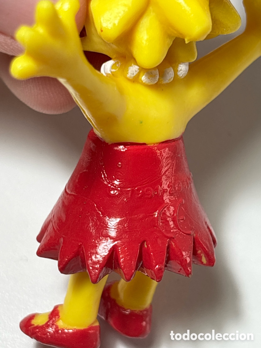 Figuras de goma y PVC: Lote de figuras PVC Los Simpson - Foto 3