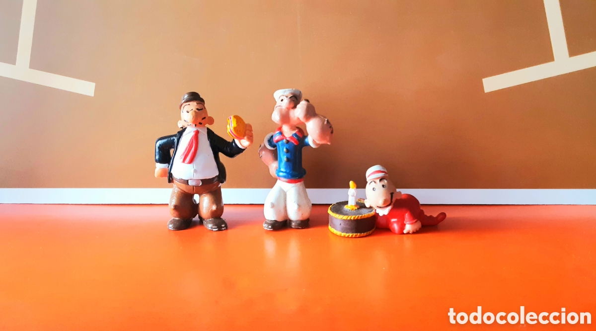 Figuras de goma y PVC: Figuras Popeye Comics Spain