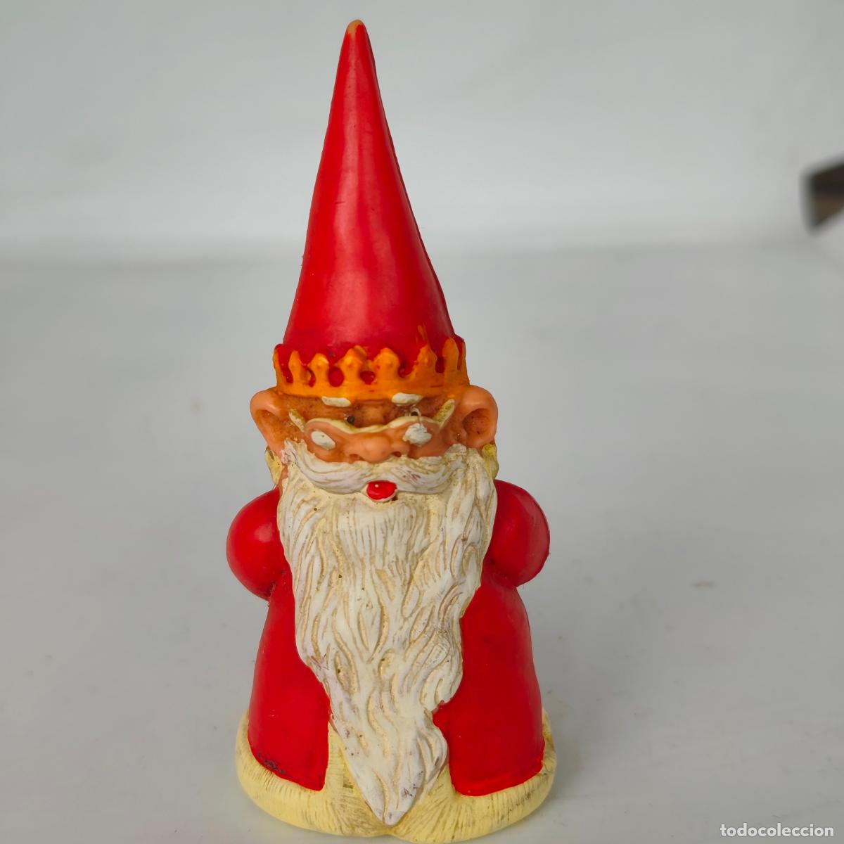 Figuras de goma y PVC: FIGURA PVC GNOMO JUEZ KLAUS DE LA SERIE LA LLAMADA DE LOS GNOMOS - ORIGINAL BRB - DAVID EL GNOMO -