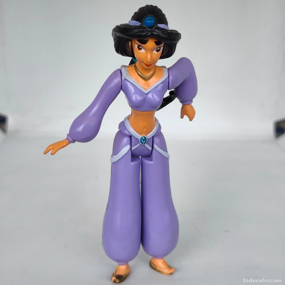 Figuras de goma y PVC: &rdquo;Figura posable Disney Aladdin Princess Jasmine 5&rdquo;&rdquo; Mattel 1993