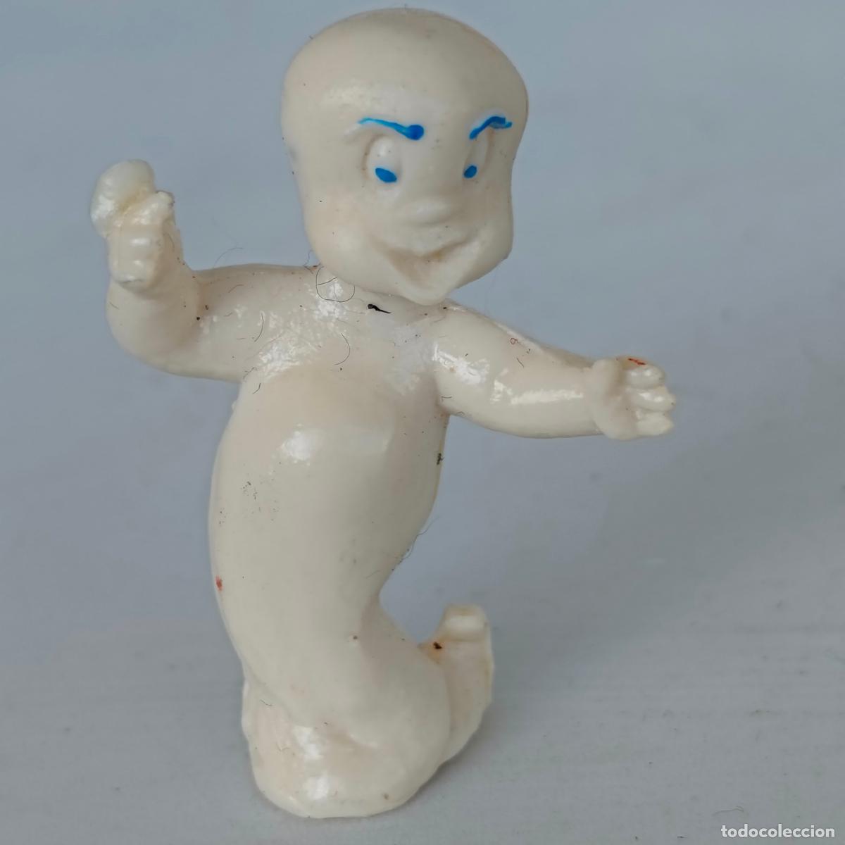Figuras de goma y PVC: YOLANDA : ANTIGUA FIGURA DE GOMA DEL FANTASMA CASPER DE LA PELICULA CASPER UCS AMBLIN A&Ntilde;O 1995