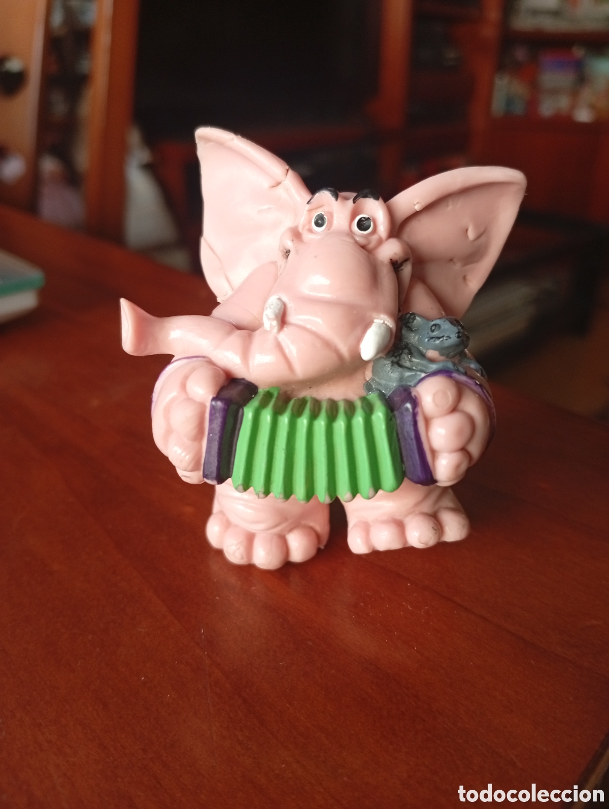 Figuras de goma y PVC: MU&Ntilde;ECO FIGURA PVC ELEFANTE COMICS SPAIN PIPO PIPPO ACORDEON RATA