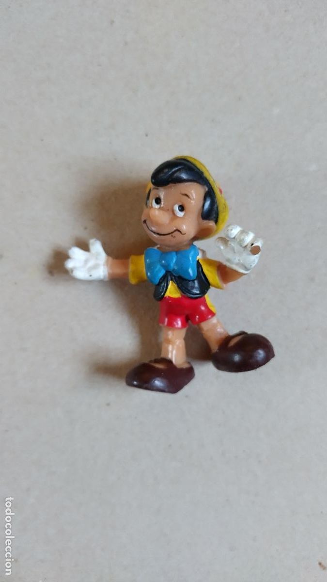 Figuras de goma y PVC: pinocho pinocchio bully figura pvc