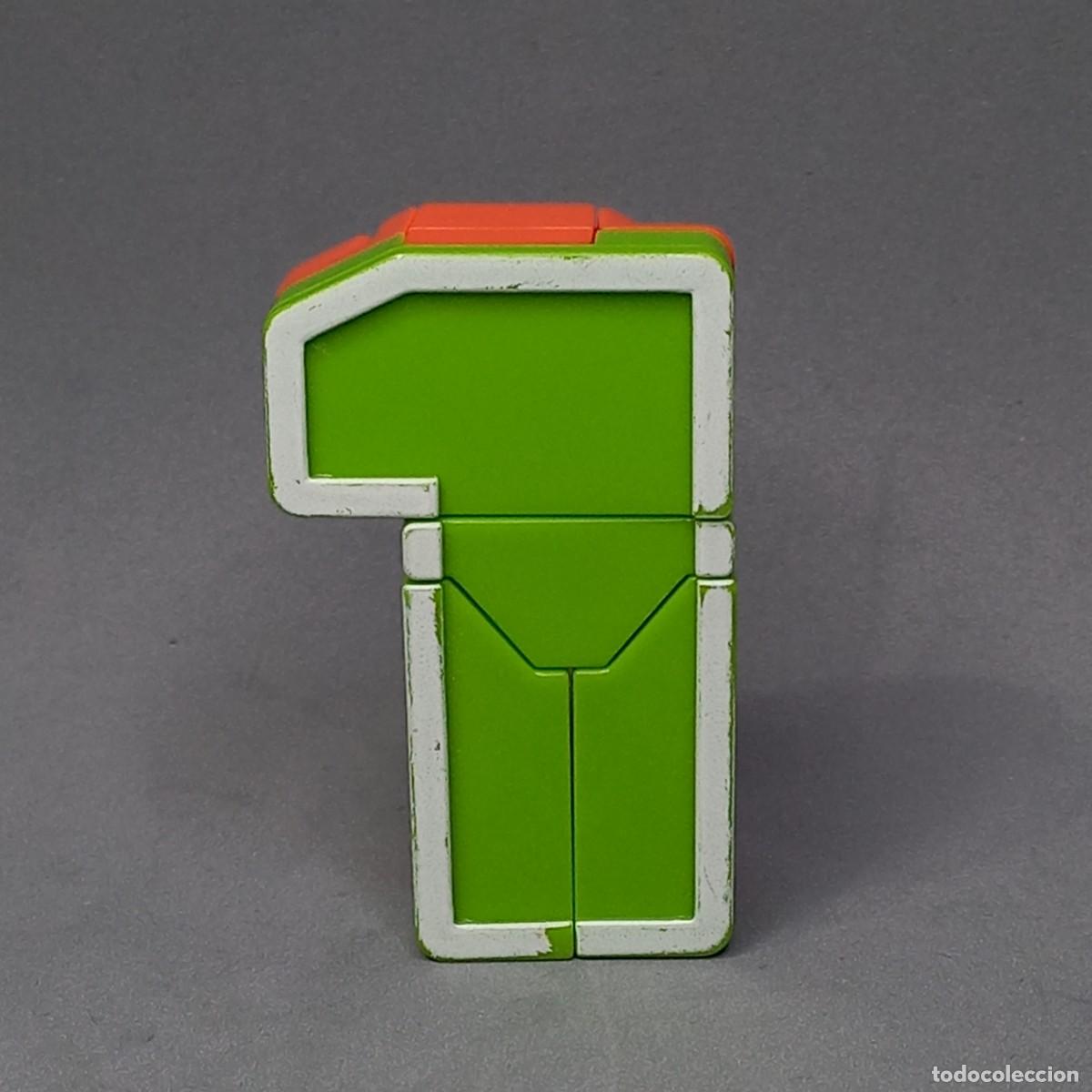 Figuras de goma y PVC: Letrabots Equipo Numbers Planet Fluo de Cicaboom (tambi&eacute;n llamados Numerabots). N&uacute;mero 1 JAB1