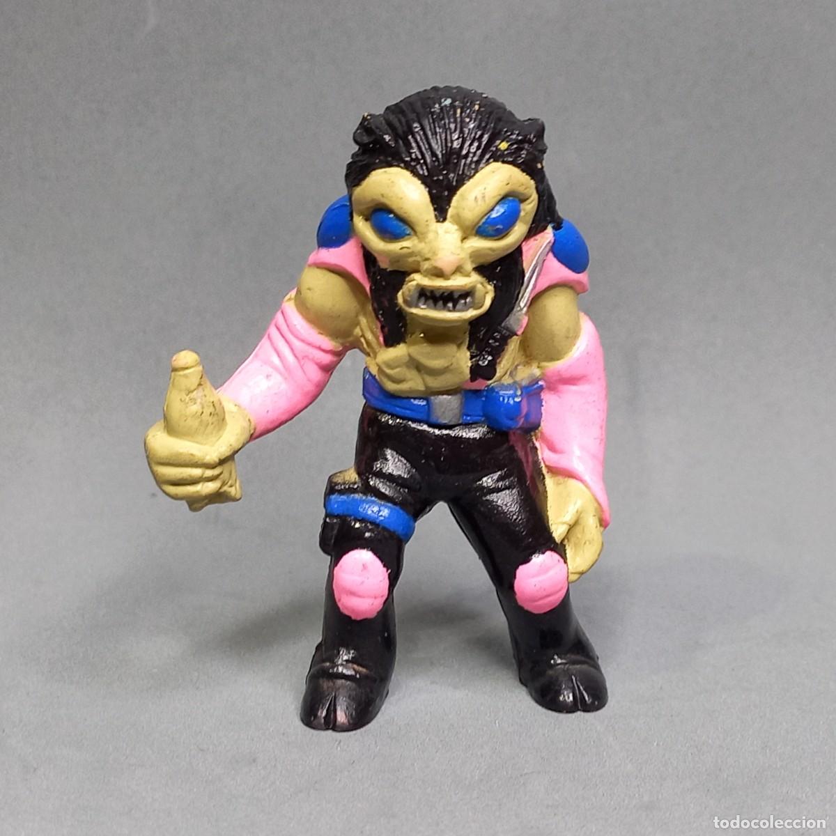 Figuras de goma y PVC: Infector, personaje de Los Guerreros de la Basura (Trash Bag Bunch) Lewis Galoob, a&ntilde;o 1991