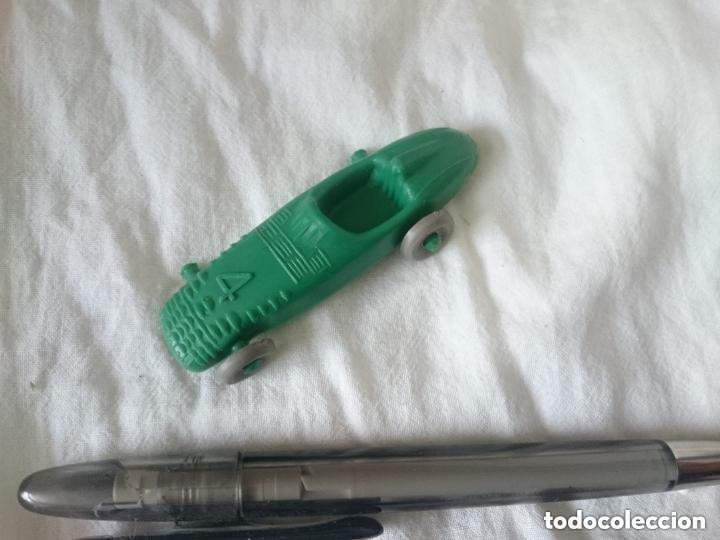 Figuras de goma y PVC: MONTAPLEX - A&Ntilde;OS 80 - COCHE CARRARAS - FALTAN 2 RUEDAS