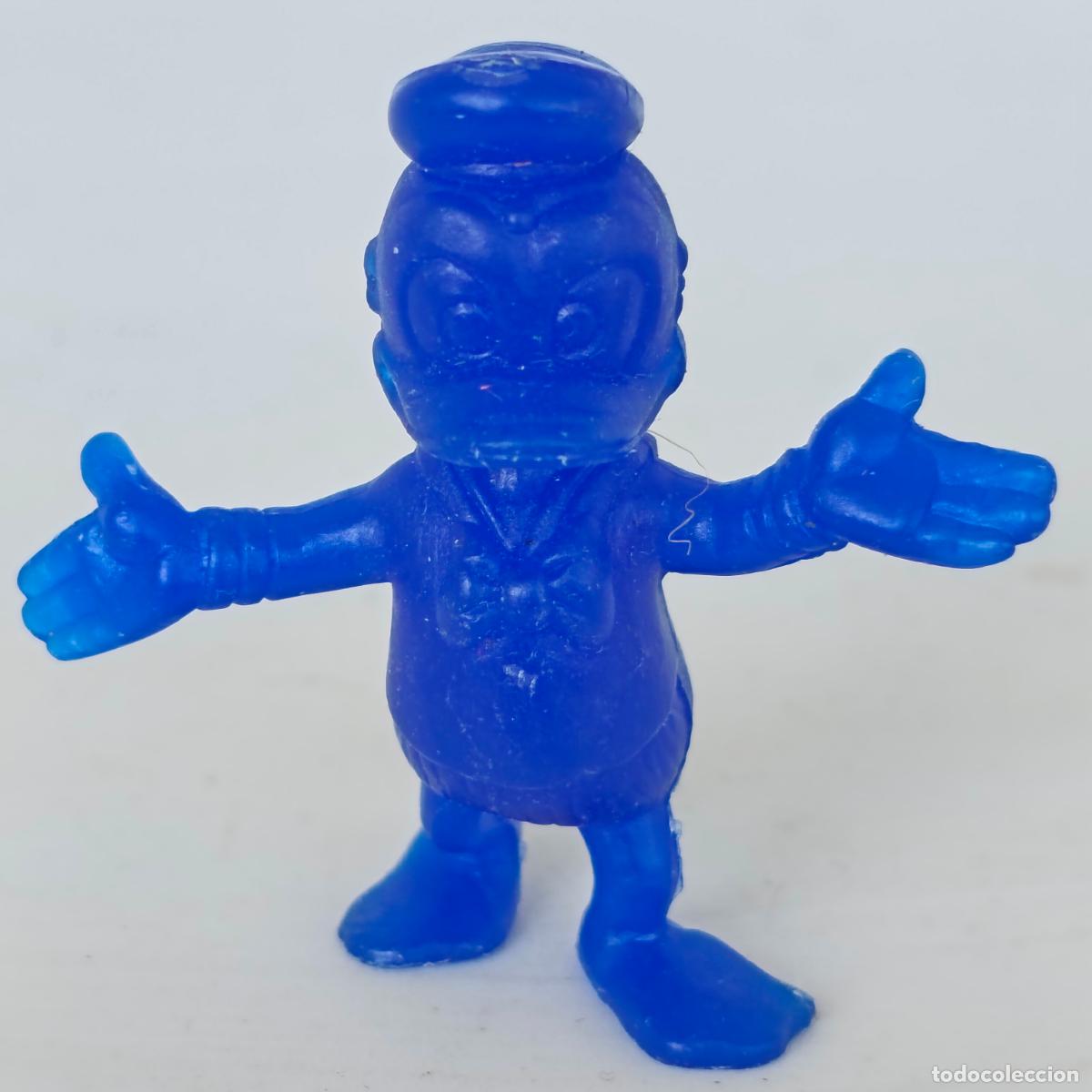Figuras de goma y PVC: donald DUNKIN DISNEY YOPLAIT MU&Ntilde;ECO FIGURA MONOCROMATICO PVC CROPAM PREMIUM GOMA DUNKY