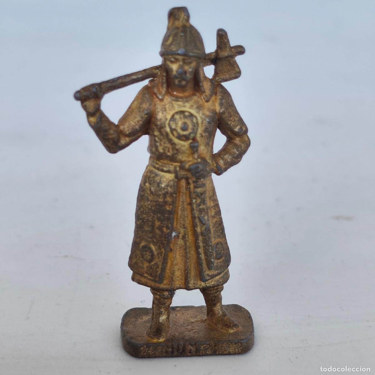 Figuras de goma Kinder: KINDER DE METAL, HUNO - 2, K95 N&ordm; 108. KINDER-06 colecci&oacute;n de guerreros