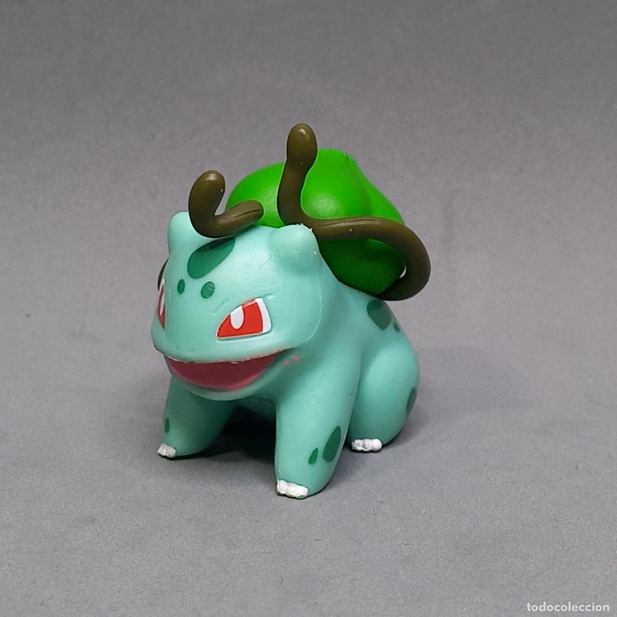Figure di Gomma e PVC: Figura de un Bulbasaur (Bulbasur) Jazwares - Nintendo. Pokemon tipo planta - veneno de 1a gen