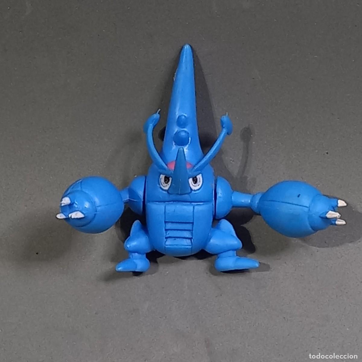 Figure di Gomma e PVC: Figura de un Mega Heracross (no se aprecia marca de fabricante) Pok&eacute;mon tipo Bicho de 6a generaci&oacute;n