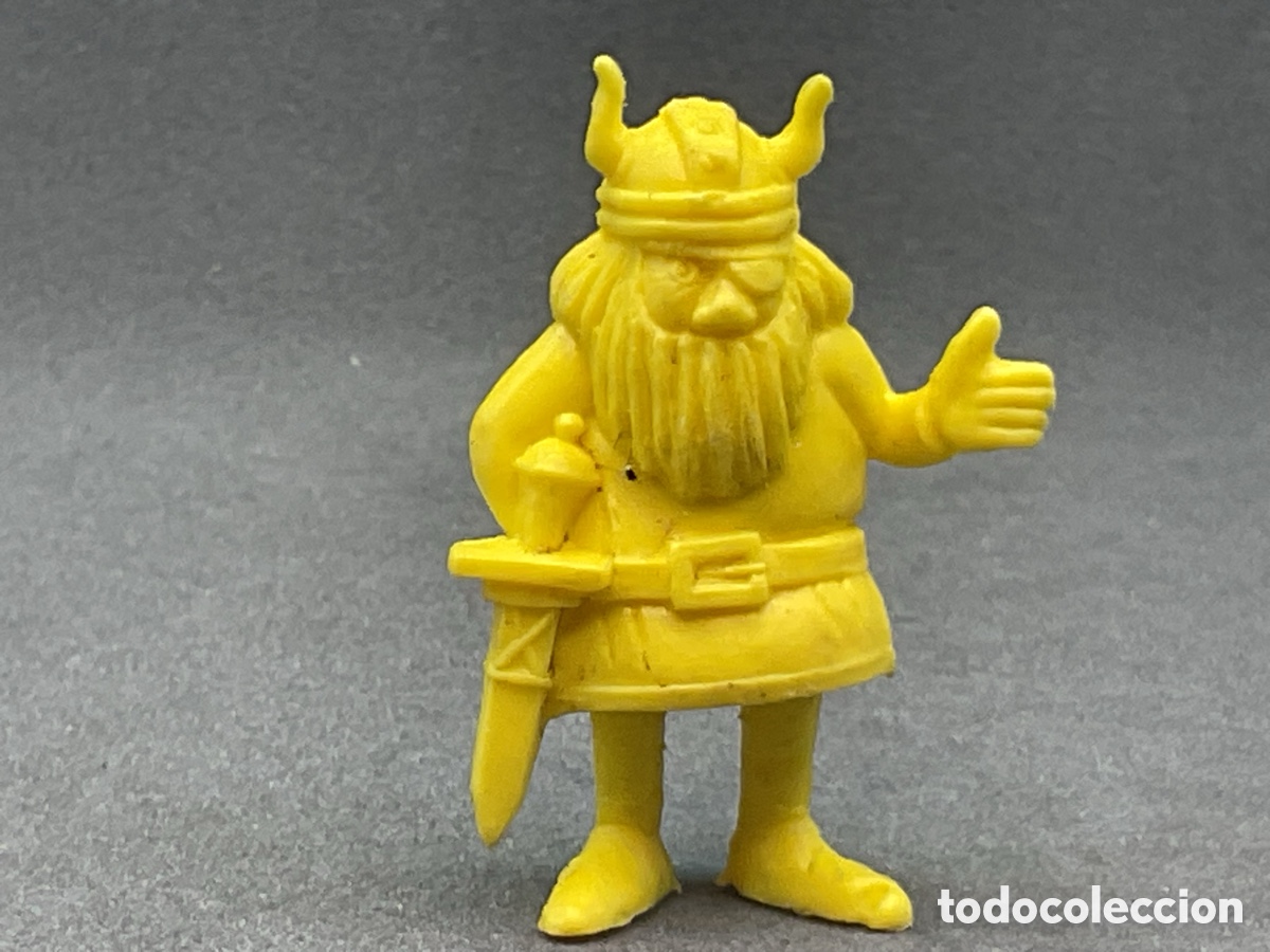 Figuras de goma y PVC: Figura de Vicky el Vikingo. Coleccionismo Dunkin. Personaje Halvar