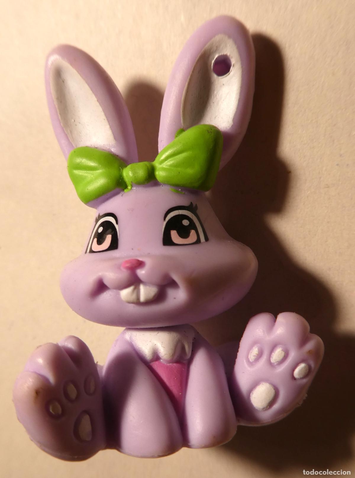 Figuras de goma y PVC: Figura conejo mascota Pinypon