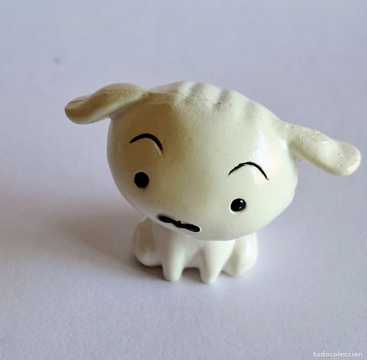 Figuras de goma Kinder: Kinder sorpresa coleccion Sin-chan referencia Shiro