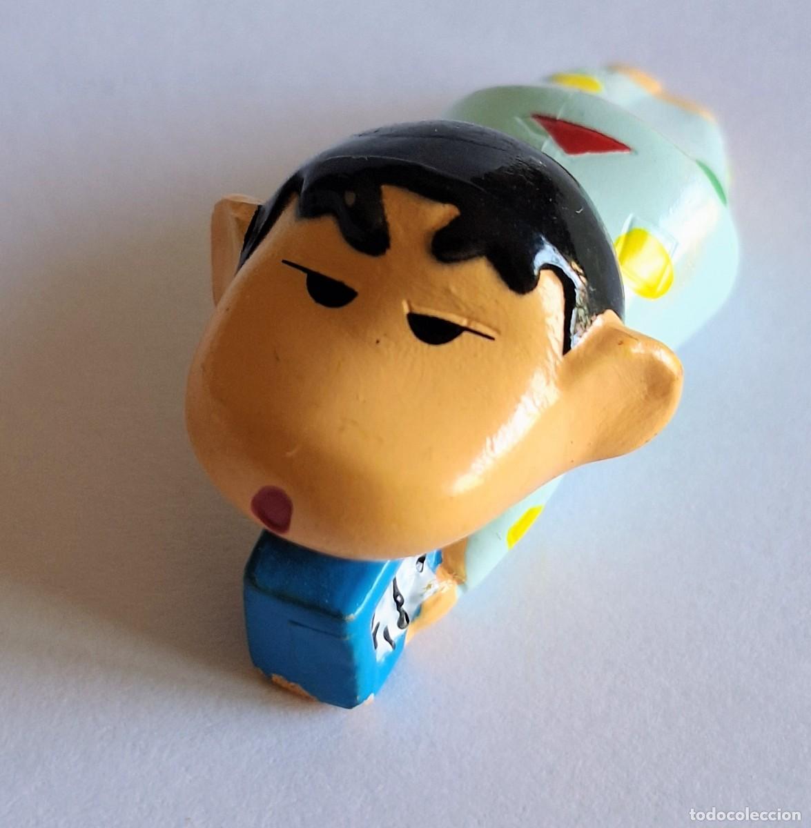 Figuras de goma Kinder: Kinder sorpresa coleccion Sin-chan referencia Sin-chan pijama