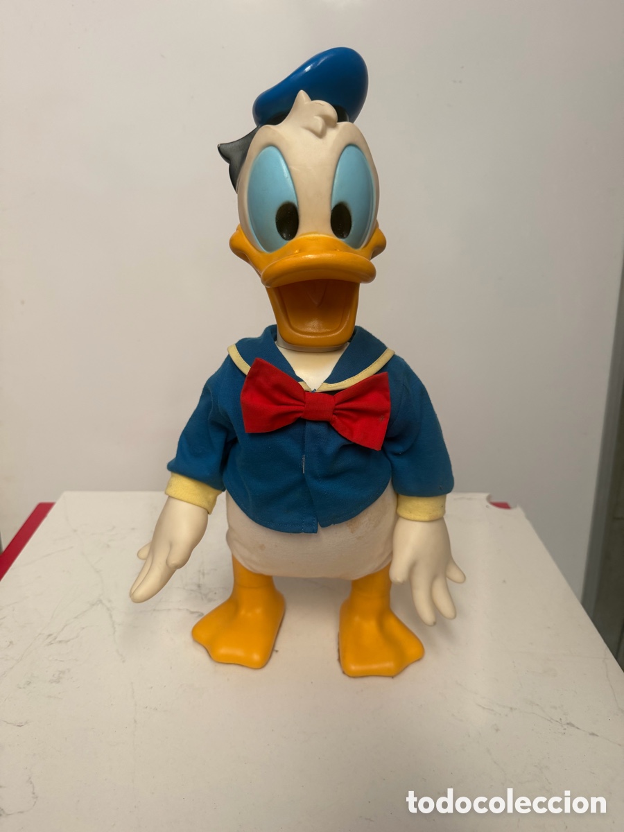 Figuras de goma y PVC: Antiguo Pato Donald Famosa Ref. 927/99