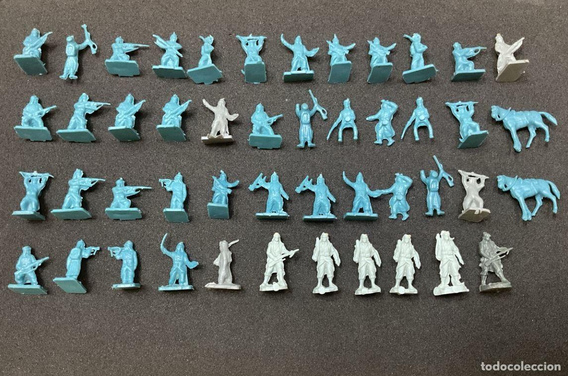 Figuras de goma y PVC: Lote de Soldados de La Legi&oacute;n Extranjera. Francia . Montaplex. A&ntilde;os 70