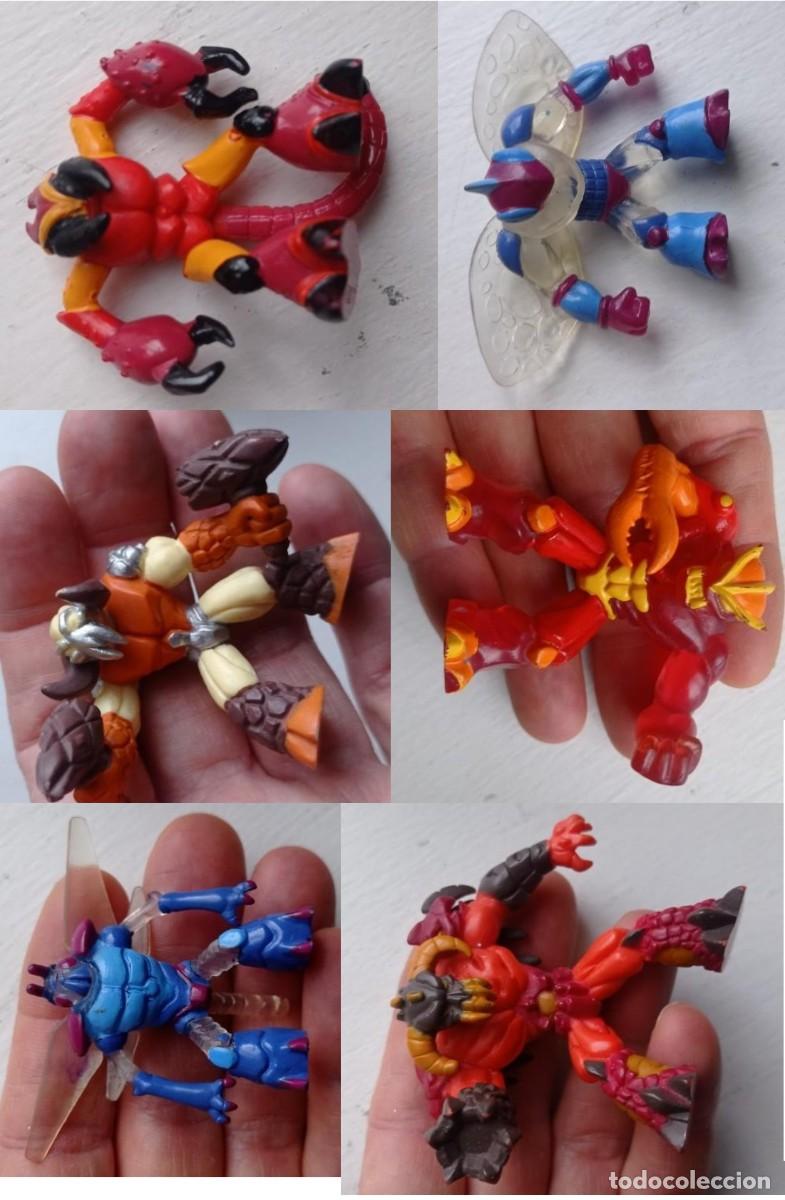 Figuras de goma y PVC: 6 figuras de GORMITI de Giochi Preziosi