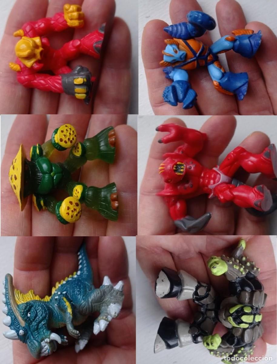 Figuras de goma y PVC: 6 figuras de GORMITI de Giochi Preziosi