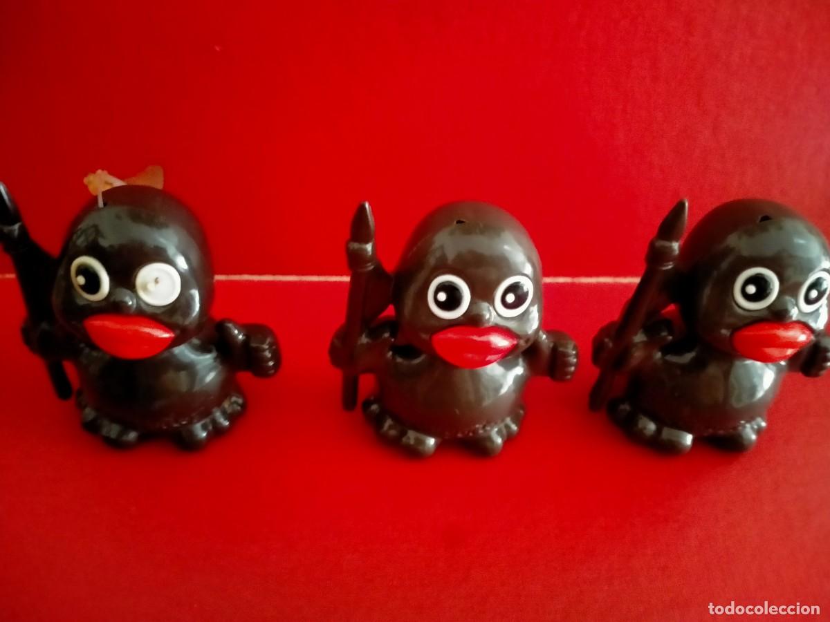 Figuras de goma y PVC: figuras de conguitos 3 unidades