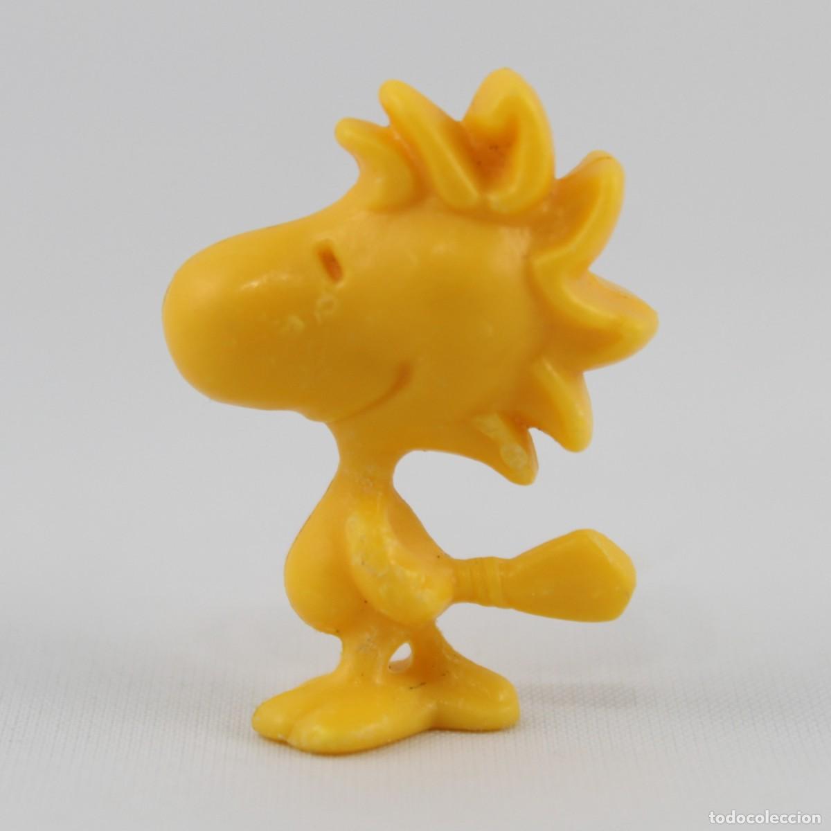Figuras de goma y PVC: Figura PVC Woodstock Peanuts Snoopy Vintage 3cm