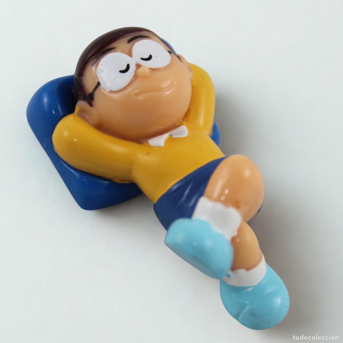 Figuras de goma Kinder: Figura PVC Nobita Doraemon Kinder Fujiko Pro 2004 Anime Manga 4,3cm Original