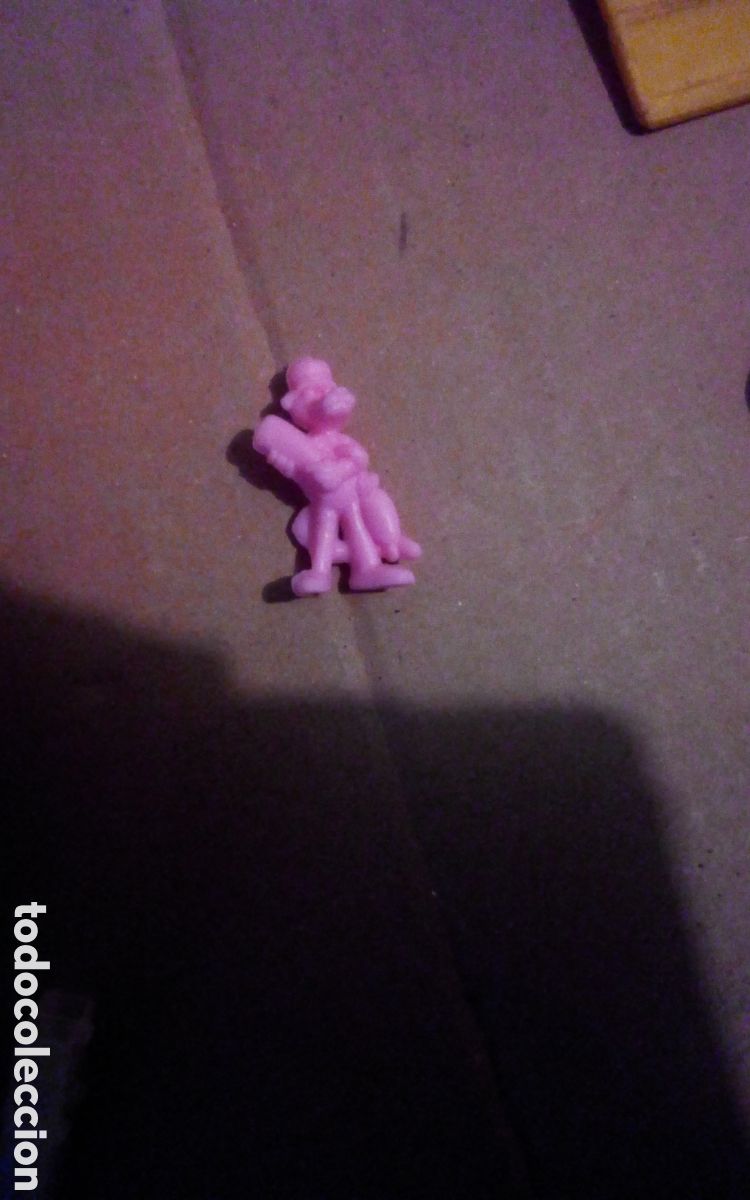 Figuras de goma y PVC: Figura Pantera rosa. TM + &copy; 1984 VAC. Yolanda. Tipo Dunkin.