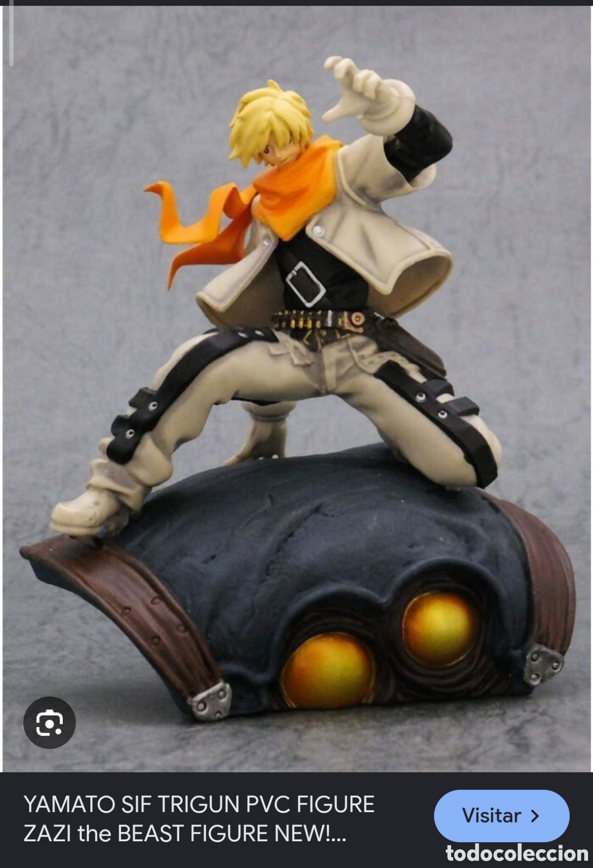 Figuras de goma y PVC: Figura PVC Trigun Vash the Stampede (Yamato)