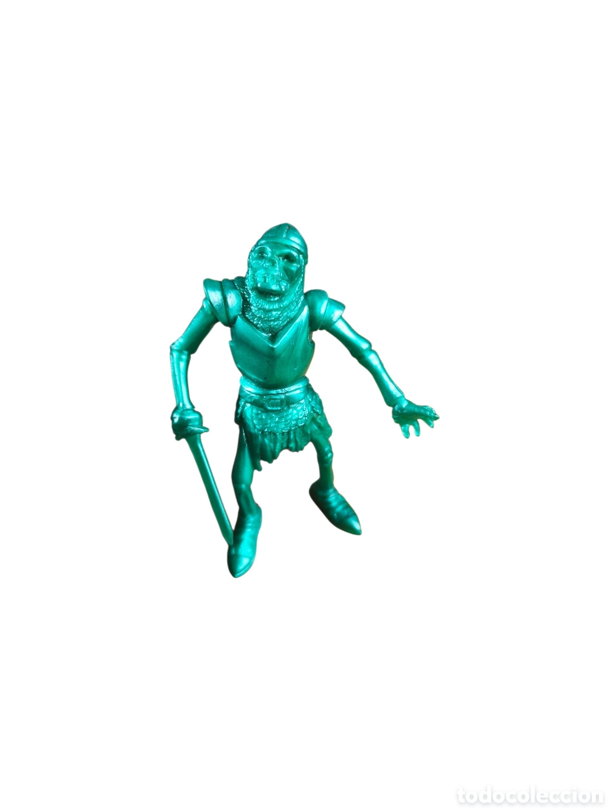 Figuras de goma y PVC: Caballero Errante Verde Color in&eacute;dito? Super Monstruos N&deg;20 1992 Yolanda