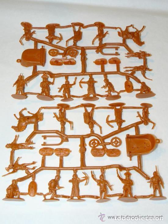Figuras de goma y PVC: MONTAPLEX 2 COLADAS CUADRIGAS LEGIONES ROMANAS ROMAN SOLDIERS CENTURION ROMA LEGIONARIO ROMANO